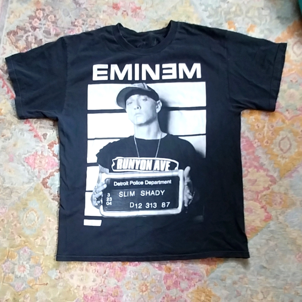Vintage Eminem Rap T-shirt - Adult Mens Large